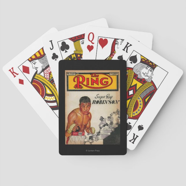 Baralho A capa de revista 2 do anel (Verso)