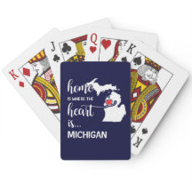 A casa de Michigan é onde está o coração