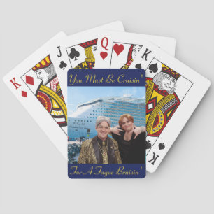 Baralho A Cruzar Para Um Fagee A Jogar Cartões