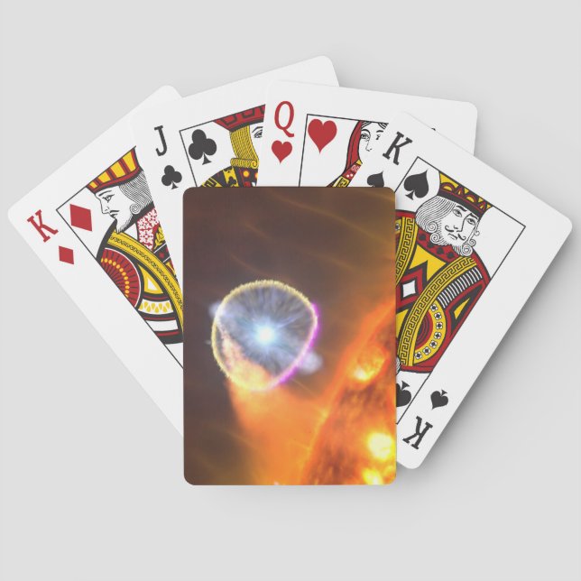 Baralho A Estrela Anã Branca Em Cygni V407 (Verso)