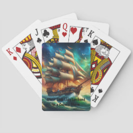 Baralho A nave fantasma Lady Lovibond em uma tempestade có