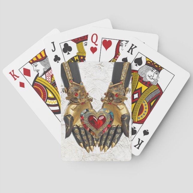 Baralho A oferta - Coração nas Mãos (Verso)