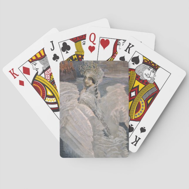 Baralho A Princesa Swan (por Mikhail Vrubel) (Verso)