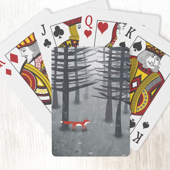 Baralho A Raposa e a Floresta (Fox in the Forest art playing cards)