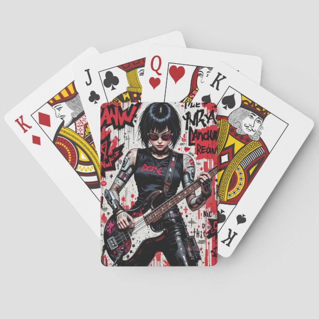 Baralho A rebelião do CyberBass trava o deck (Verso)