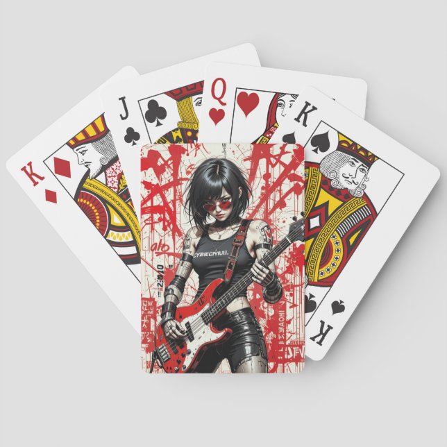 Baralho A rebelião do CyberBass trava o deck (Verso)