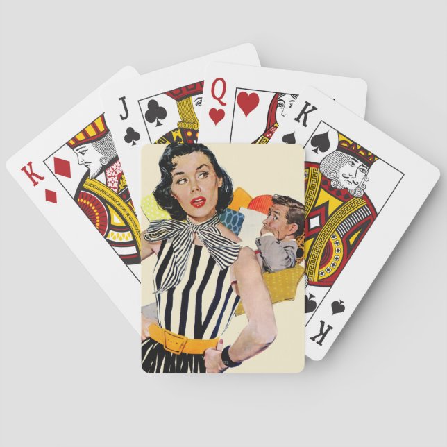 Baralho A Senhora Foi Insultada (Verso)