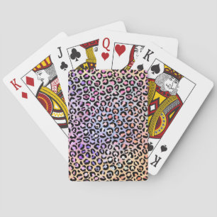 Baralho A Série Leopardo Iridescente Design 7