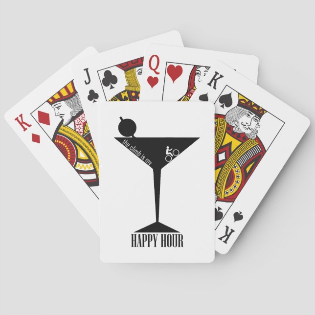 Baralho A Subida É A Minha Feliz Hora (Verso)