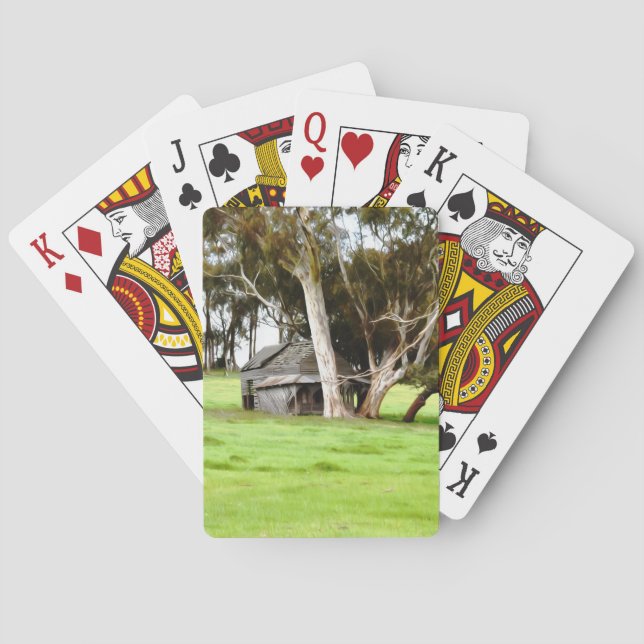 Baralho A Velha barraca De Madeira (Verso)