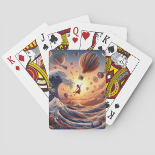 Baralho A Viagem de Dream Weaver: Balões de Ar Quente Fant
