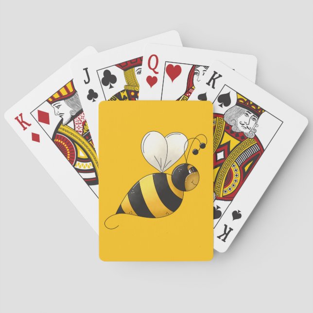 Baralho Abelha Bumble Alada Gorducha (Verso)