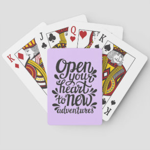 Baralho Abra seu coração às aventuras novas