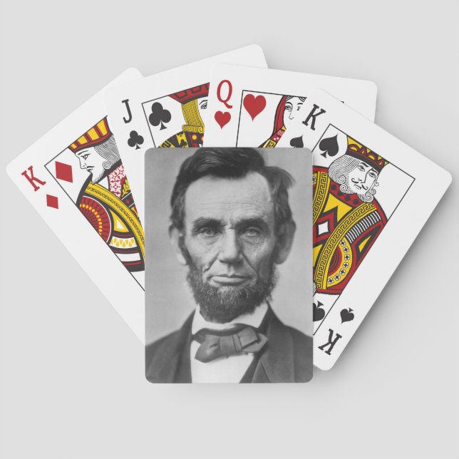 Baralho Abraham Lincoln (Verso)