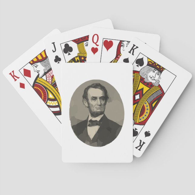 Baralho abraham lincoln (Verso)
