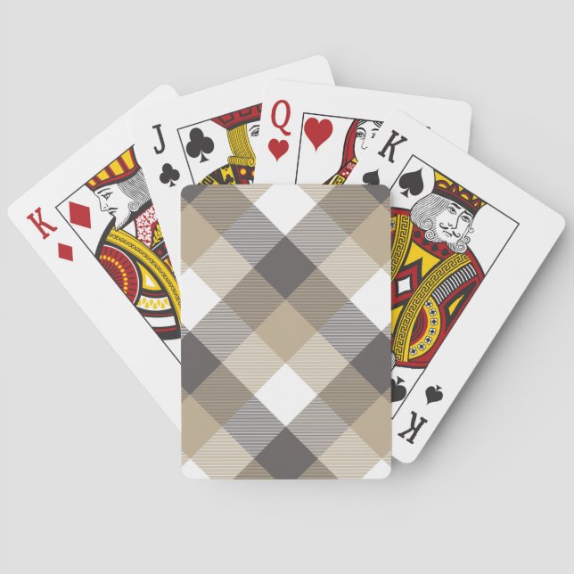 Baralho Abstração Geométrica Quadrada 2 (Verso)