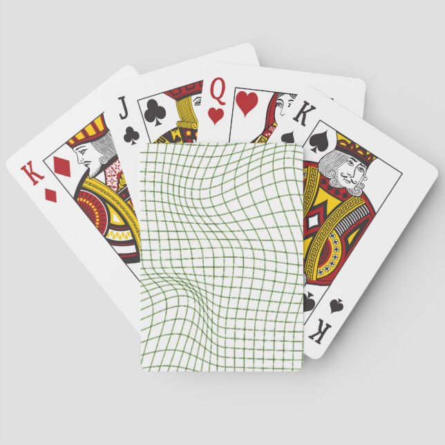 Baralho Abstract Line Art Playing Cards (Verso)