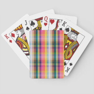 Baralho Abstract Scottish Plaid