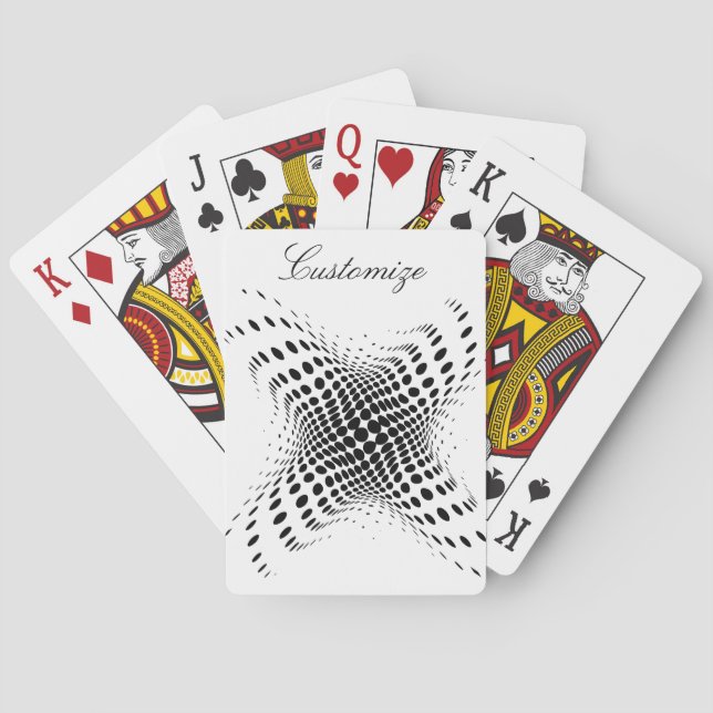 Baralho Abstrato - Círculos de meia-tonalidade X Thunder_C (Verso)