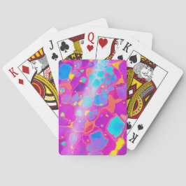 Baralho Abstrato Cósmico Corante Moderno