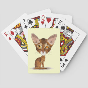 Baralho Abyssinian da caricatura