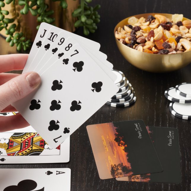 Baralho Acacia Sunset Foto (In situ)