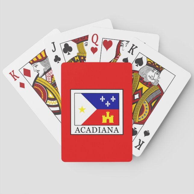 Baralho Acadiana (Verso)
