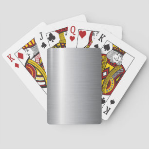 Baralho Aço inoxidável prateado