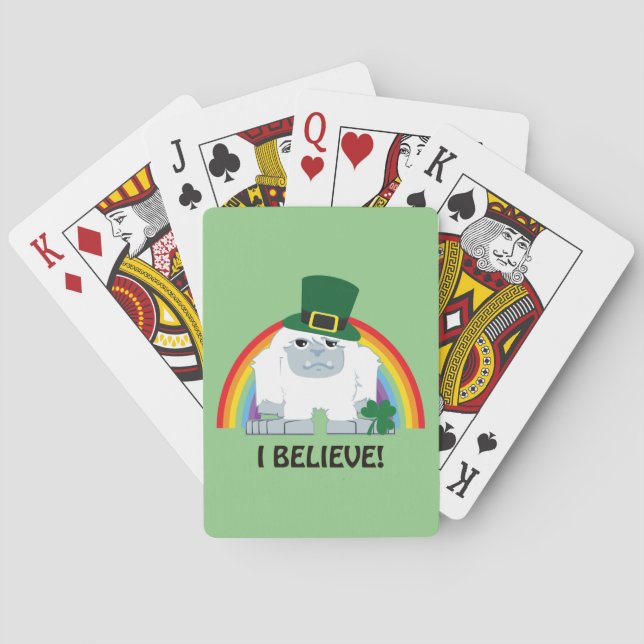 Baralho Acredito! Leprechaun Yeti (Verso)