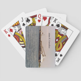 Baralho Adam E. Cornelius jogando cartas