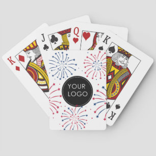 Baralho Adicionar logotipo Empresa empresarial corporativa