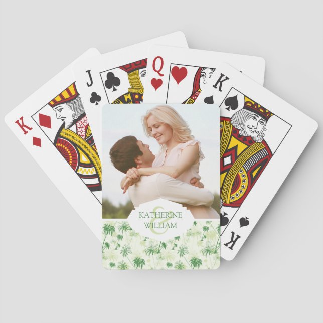 Baralho Adicione seu teste padrão | verde conhecido da (Verso)