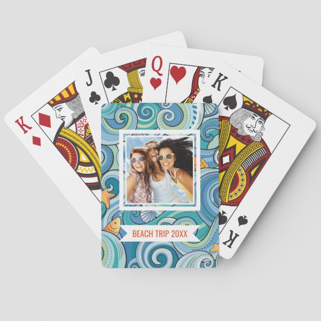 Baralho Adicione seus peixes conhecidos de | entre o teste (Verso)