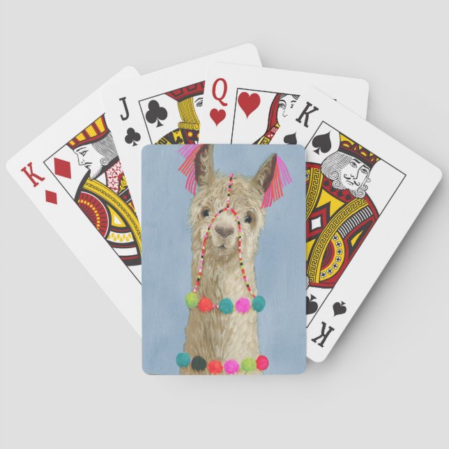 Baralho Adorned Llama - Beige (Verso)