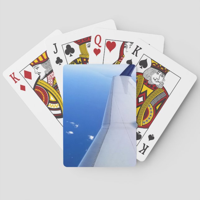 Baralho Aeronave Wing em Sky Photoshop (Verso)