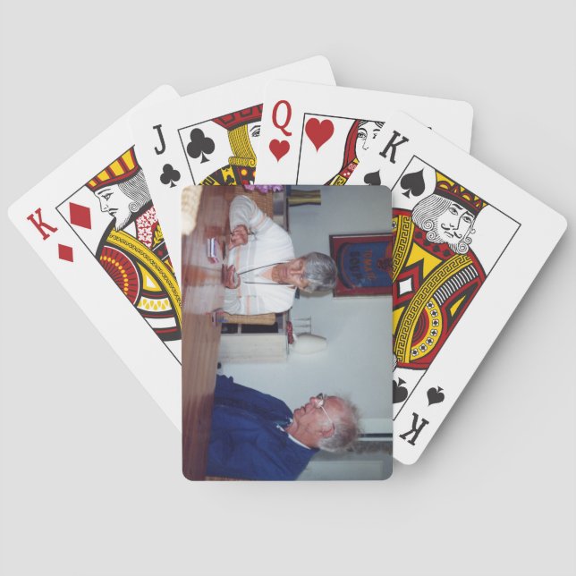 Baralho AFH e RWH que jogam Cribbage (Verso)