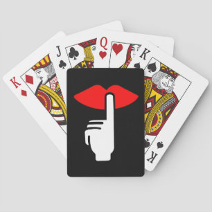 Baralho Afortunado em cartões de jogo do amor