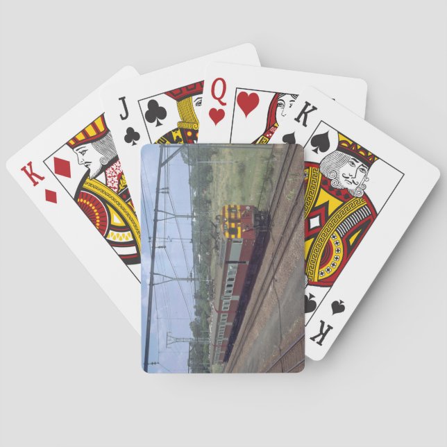 Baralho África do Sul, SAR MU_Trains do mundo (Verso)