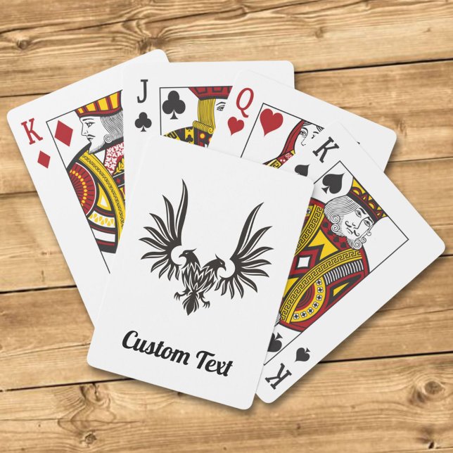 Baralho Águia com duas Cabeças Jogando Cartões (Criador carregado)