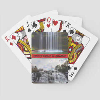 Baralho Alabama Waterfall em um convés de cartas