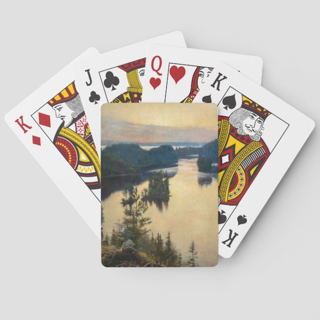 Baralho Albert Edelsense - Kaukola Ridge em Sunset (Verso)