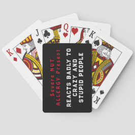 Baralho Alergia Grave Presente - Reage Mal