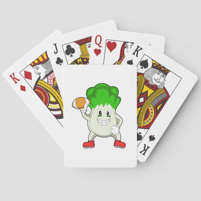 Baralho Alface no Futebol (Verso)