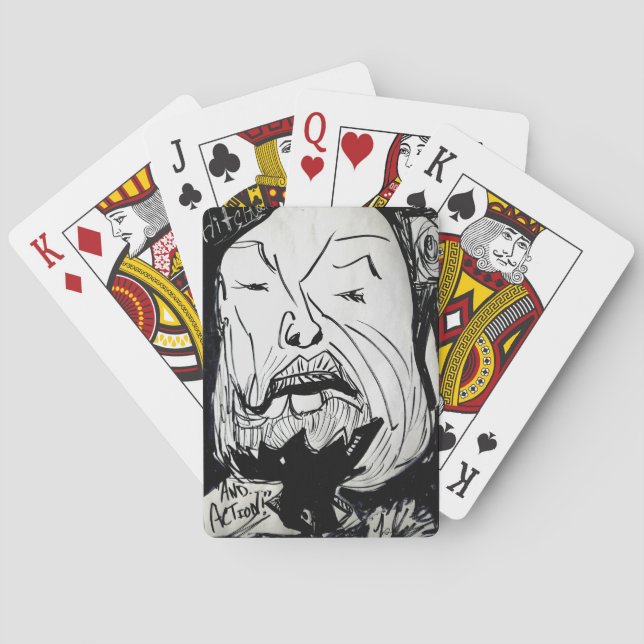 Baralho Alfred Hitchcock Playing Cards  for your next game (Verso)