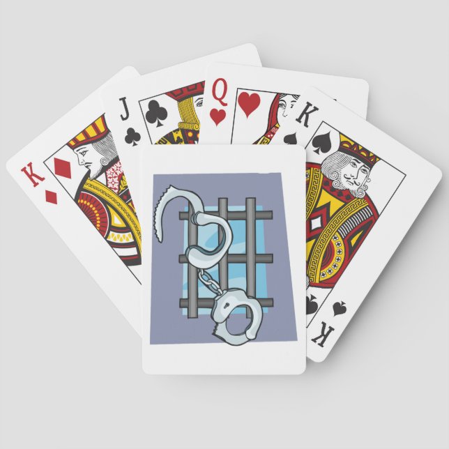 Baralho Algemas de prisão (Verso)