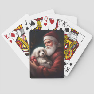 Baralho Algodão De Tulear Com Natal