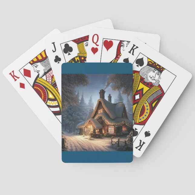 Baralho Algodão Natal (5) (Verso)