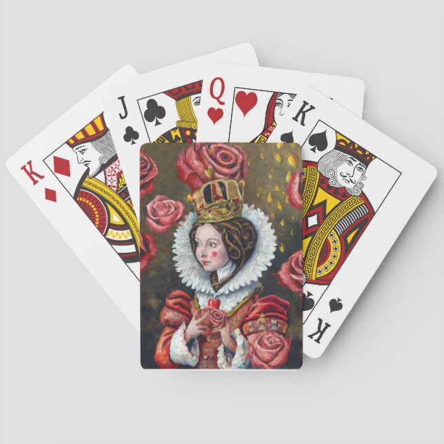 Baralho Alice no Deck das Cartas da Rainha do Coração da M (Verso)