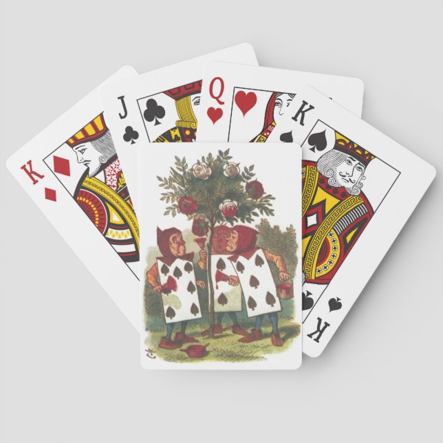 Baralho Alice no país das maravilhas (Verso)