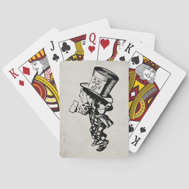 Baralho Alice no País das Maravilhas Vintage (Verso)